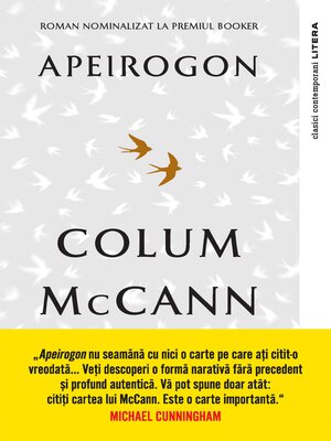 cover image of Apeirogon
